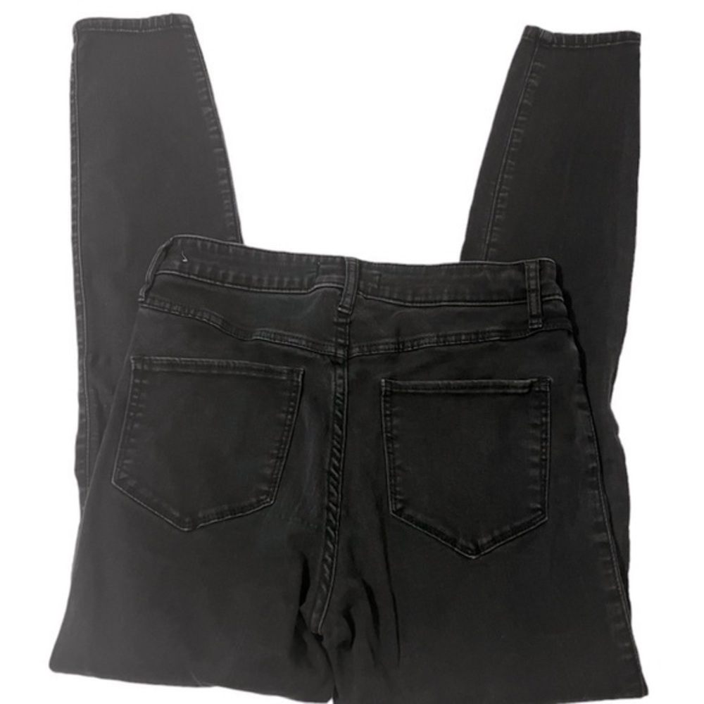 Abercrombie & Fitch Light Black Jeans Size 8 R - Picture 2 of 8